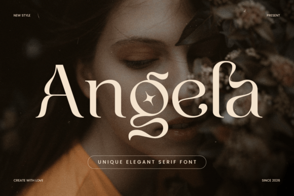 Angela: A Luxury Font for Modern Design