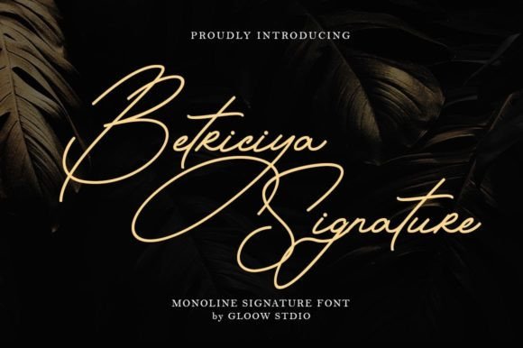 Betriciya Signature: Elevate Your Visual Voice with This Handwritten Font