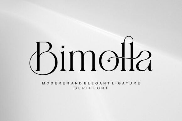 Bimolla: A Luxury Serif for Modern Branding