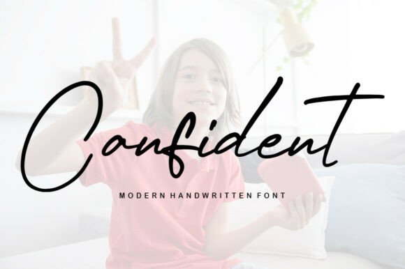 Confident: A Handwritten Font for Modern Creators