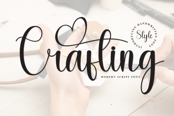 Crafting: Where Whimsical Handwriting Meets Design Polish