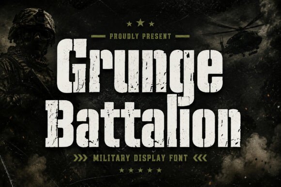 Grunge Battalion: Command Visual Authority and Tactical Grit