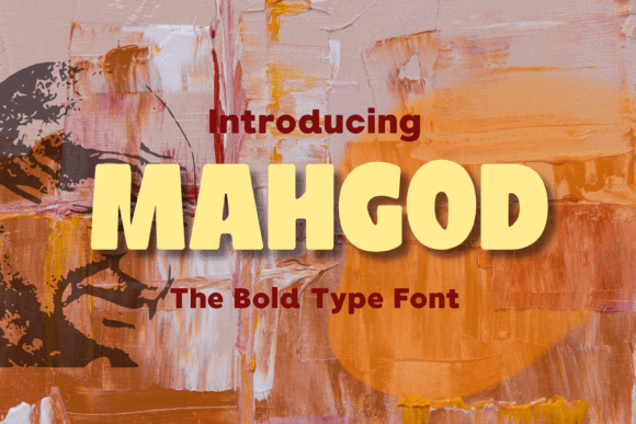 Mahgod: Command Attention with Bold Typography