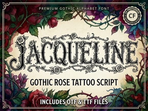 Meet Jacqueline: A Typeface for Bold, Artistic Statements