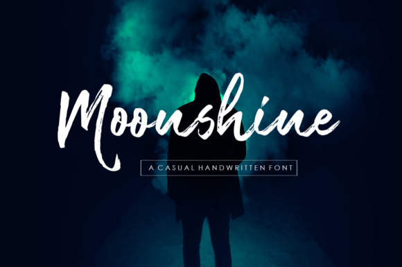 Moonshine Brush Script: A Modern Brush Font for Every Designer