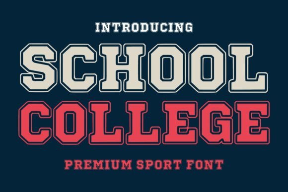School College: The Varsity Font for Modern Branding