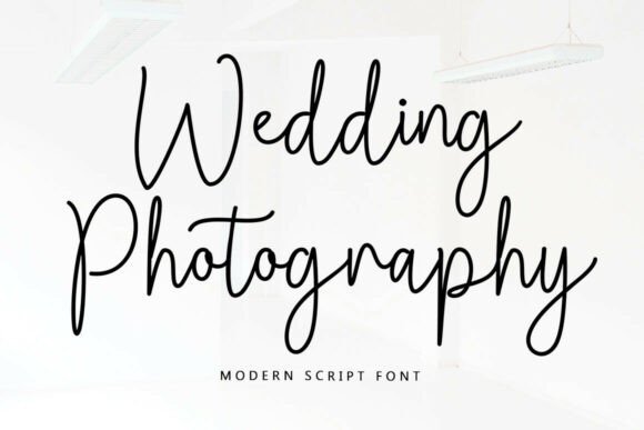 Wedding Photography Font: A Creative Asset for Modern Design